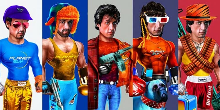 The SlyGuys : Sylvester Stallone NFT to rock NFT arena this April.