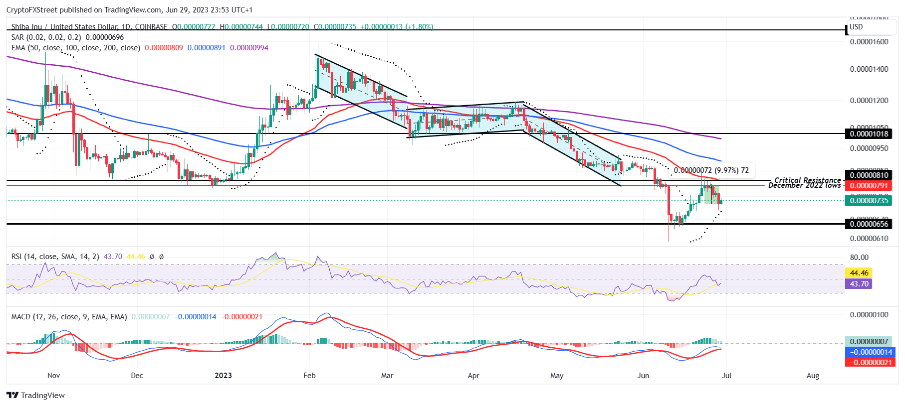 SHIB Is Expected To Drop Even Deeper, Leading To The Largest Loss Witnessed By SHIB Holders In 3 Years