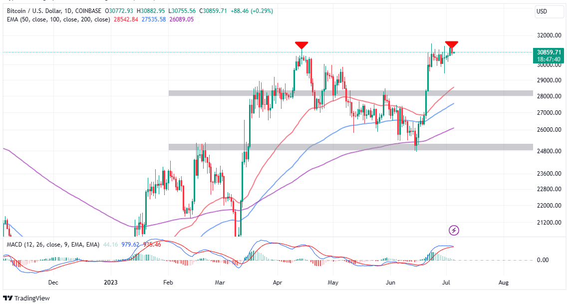 Bitcoin Price Stabilizes as $31,000 Roadblock Holds – What Can You Do to Maintain Profitable BTC Positions?