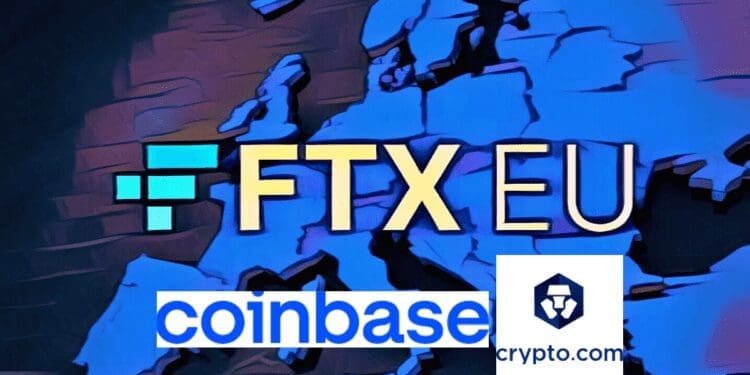 Coinbase And Crypto.com Bids For FTX Europe