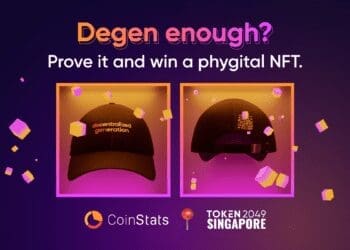 Degen Checkpoint from CoinStats at TOKEN2049 Singapore