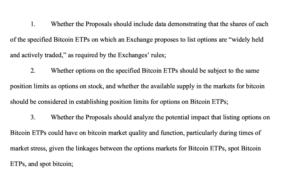 Bitcoin Options Regulation SEC's Latest Move and Its Ramification