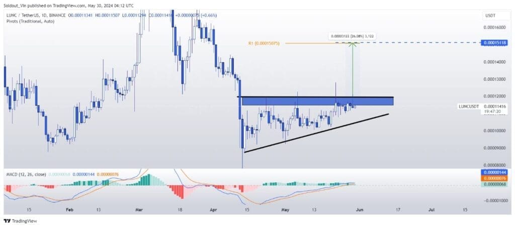 Terra Classic (LUNC) Eyes Significant Gains Ahead of Binance Burn Event