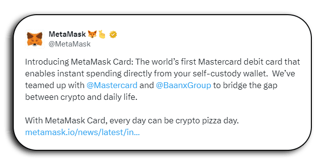 MetaMask Debit Card Now Available: Spend Crypto Like Cash